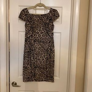 Animal print dress…
